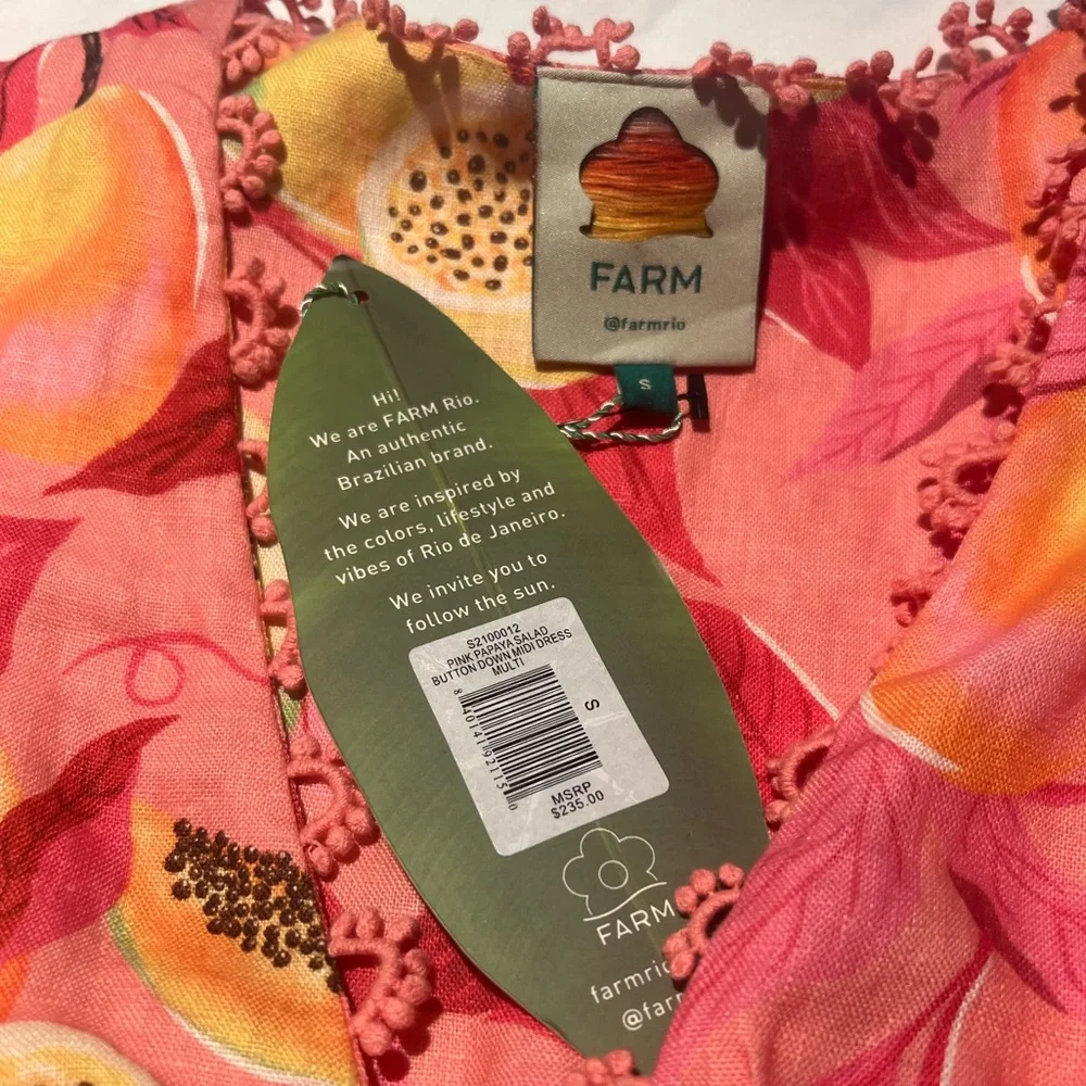 NWT FARM Rio Dress - Picture 5 of 6